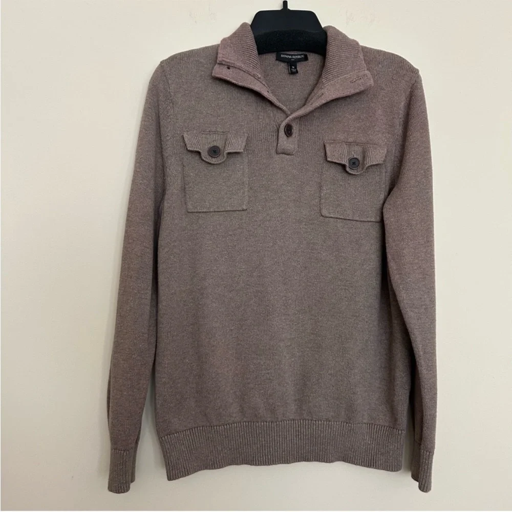 Banana Republic Men's Brown Sweater